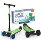 Besrey Toddler 3-Wheel Scooter Green