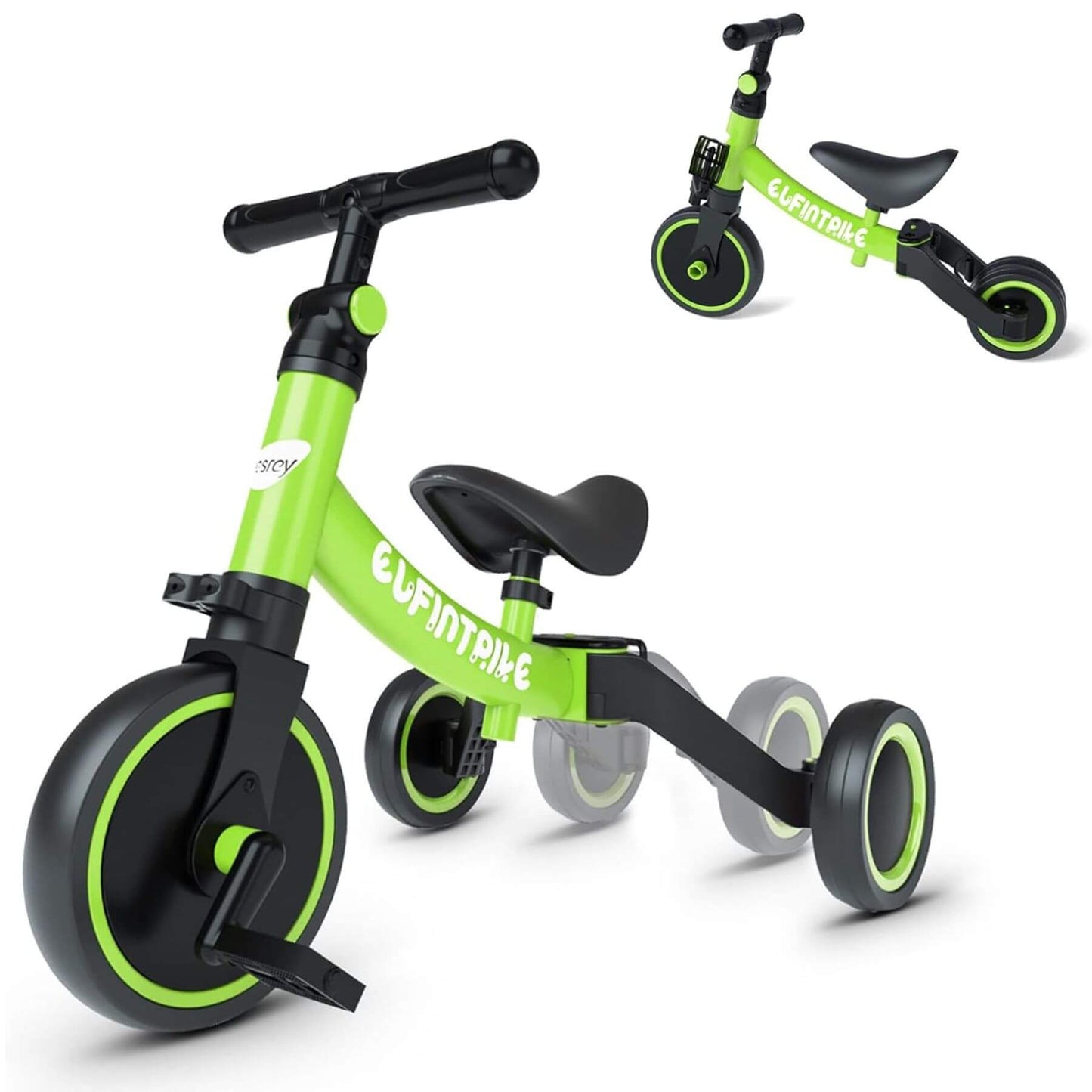 Besrey Toddler 5-in-1 Tricycle Green