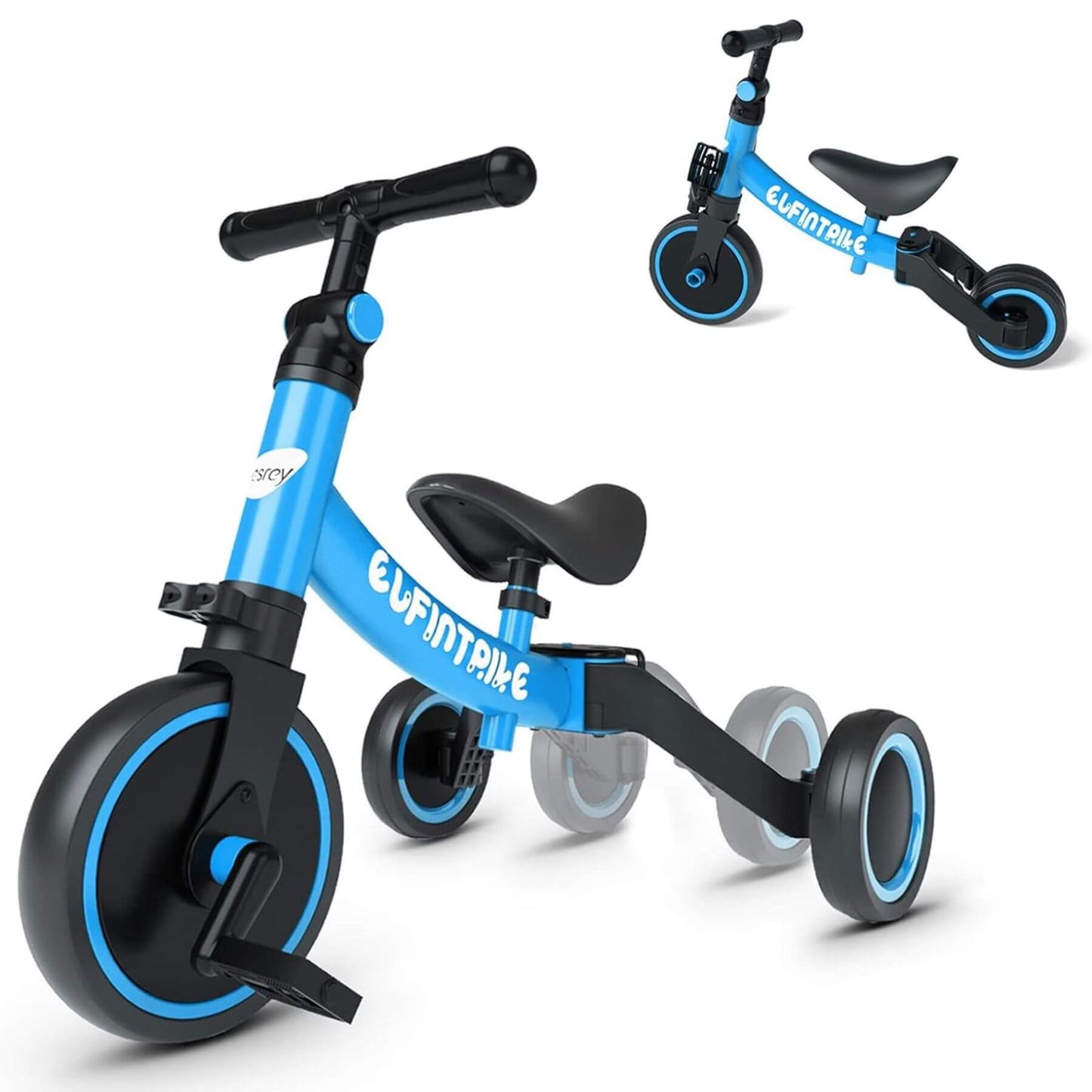 Besrey Toddler 5-in-1 Tricycle Blue