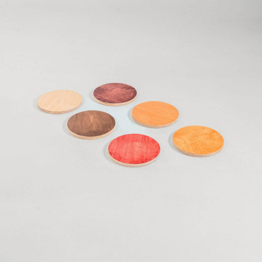 Bunny Hopkins Stepping Stones - earth tones