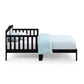 Birdie Toddler Bed Black/White