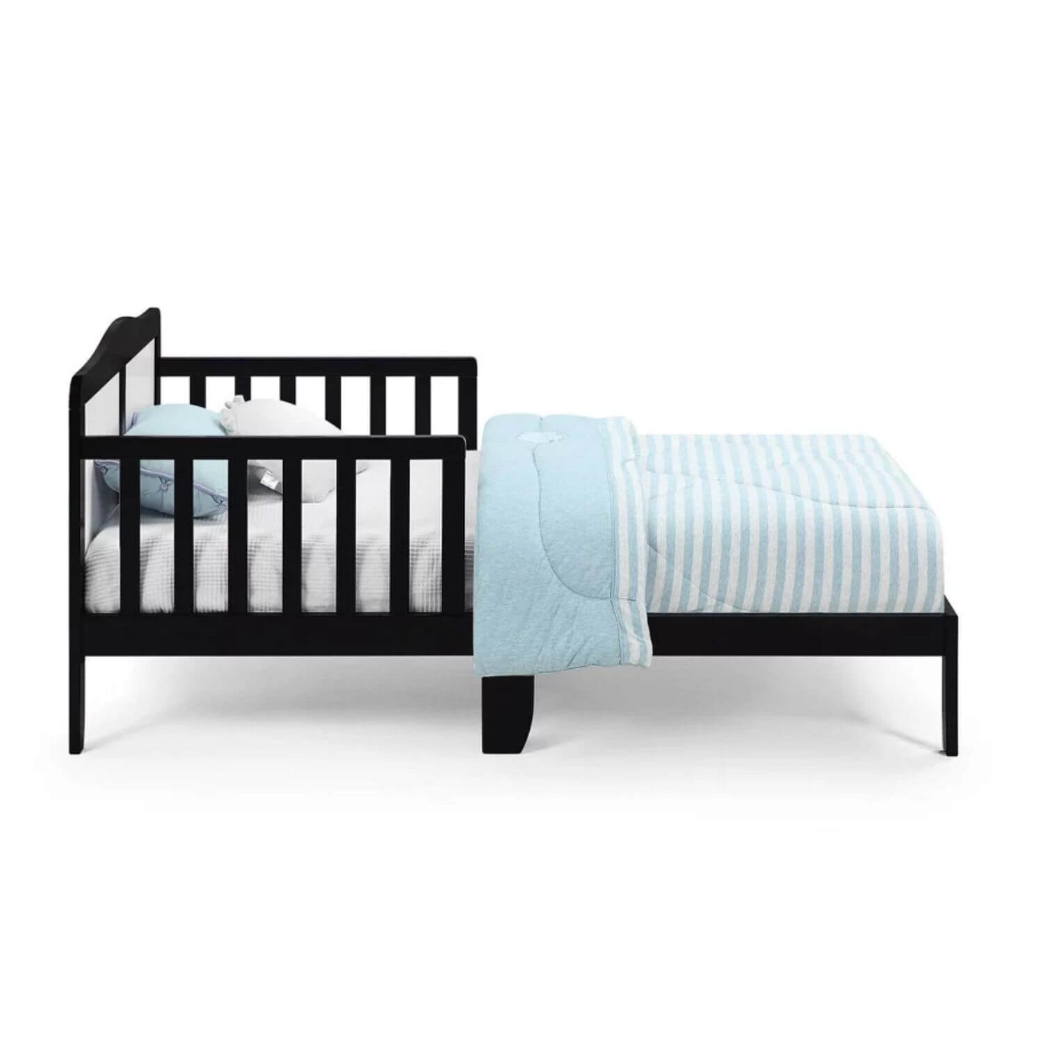 Birdie Toddler Bed Black/White