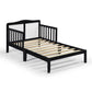 Birdie Toddler Bed Black/White