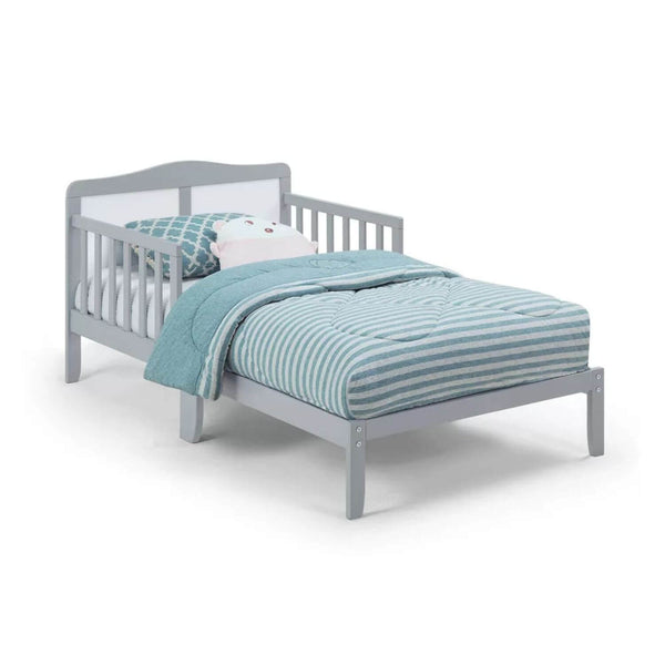 Birdie Toddler Bed Light Gray/White