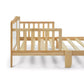 Detail of Birdie Toddler Bed Natural/White