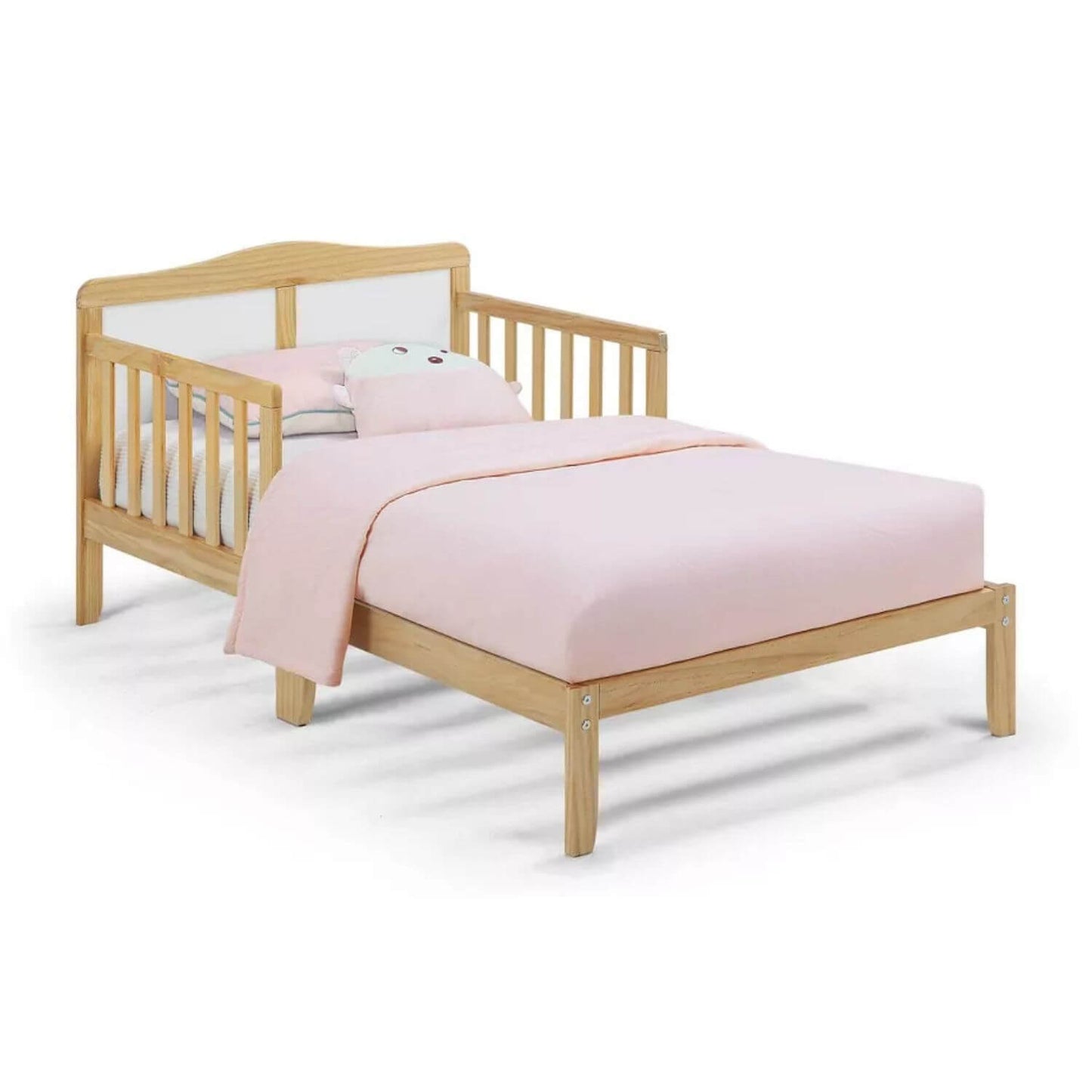 Birdie Toddler Bed Natural/White