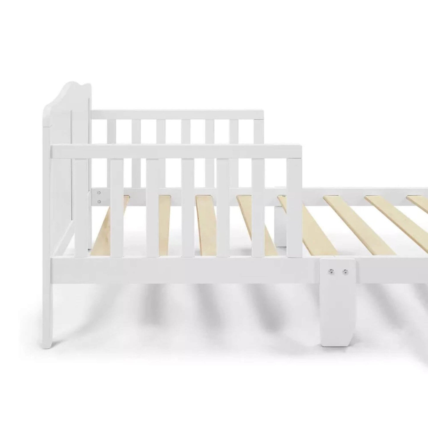 Detail of Birdie Toddler Bed White/White