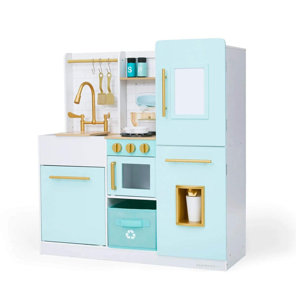 Teamson Kids Biscay Delight Classic Play Kitchen Mint