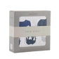 Newcastle Classics Blue Elephant Cotton Muslin Crib Sheet