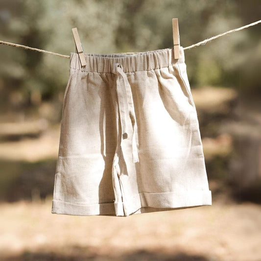 Unique Love Design Boheme Linen Short Cream