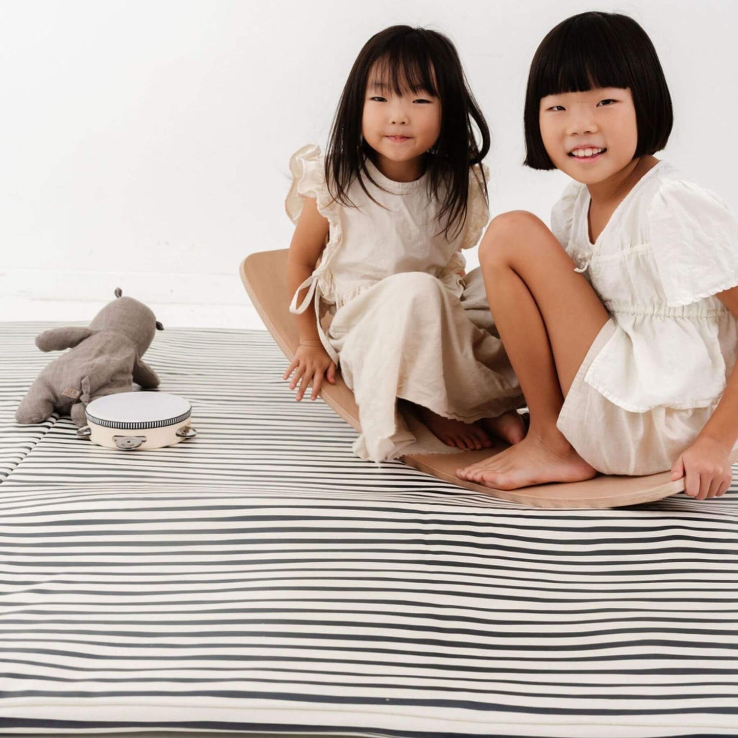 Toki Kids Bold Stripe Vegan Leather Mat