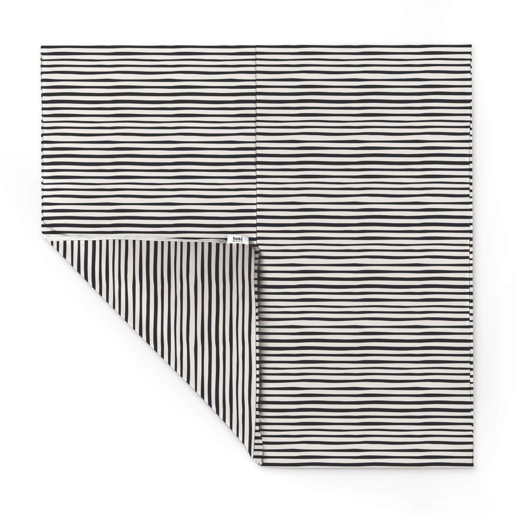 Toki Kids Bold Stripe Vegan Leather Mat Mega