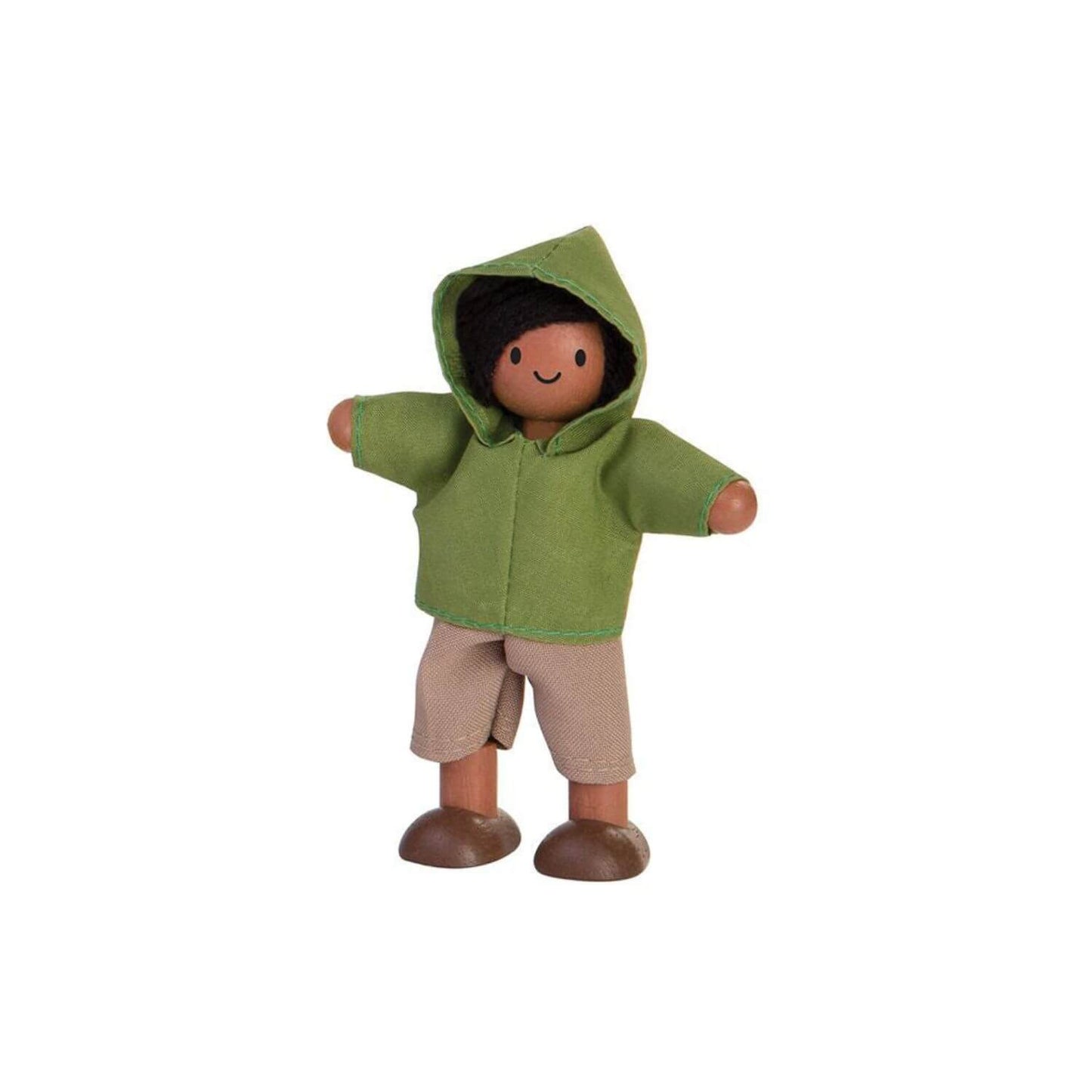 PlanToys Boy Dollhouse Figure - Medium Skin Tone