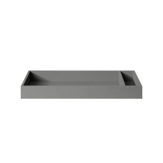 Milk Street Branch Changer Tray Stone Grey