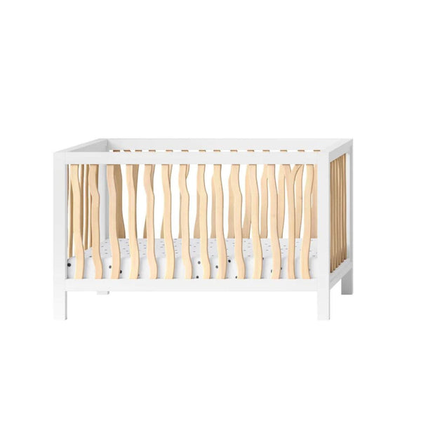 Milk Street Branch 4-in-1 Convertible Crib Natural with Snow