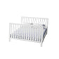 Milk Street Branch 4-in-1 Convertible Crib Snow - Converted to a Full Bed