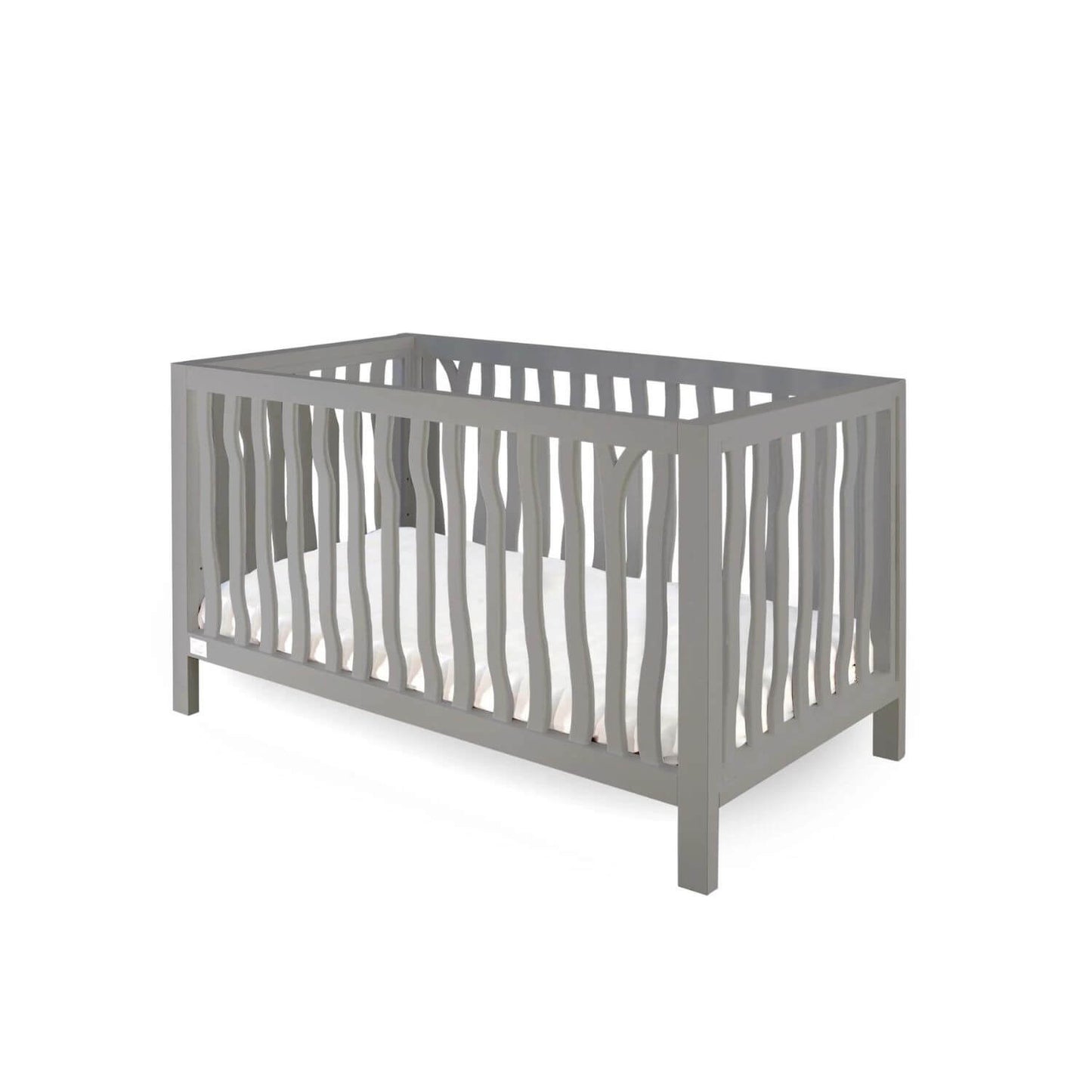 Milk Street Branch 4-in-1 Convertible Crib Stone Grey