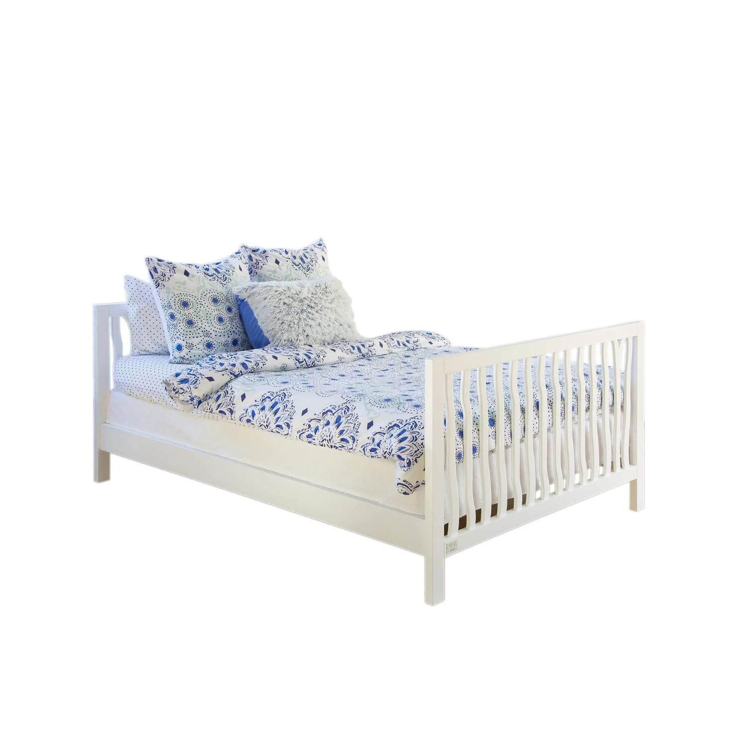 Milk Street Branch Full Bed Conversion Kit Snow