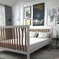 Milk Street Branch Full Bed Conversion Kit Snow - Lifestyle