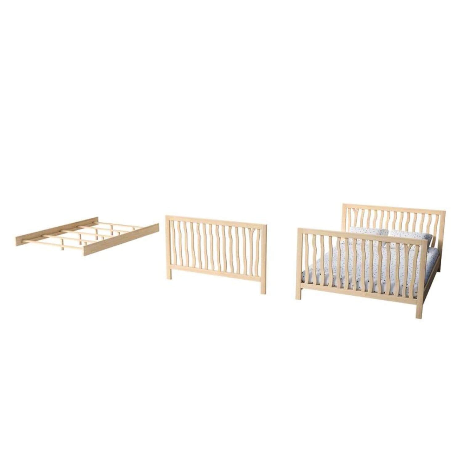 Milk Street Branch Full Bed Conversion Kit Natural