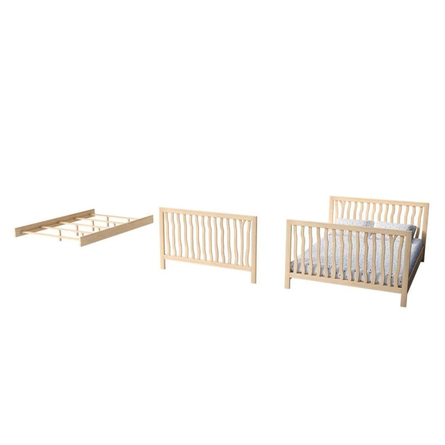 Milk Street Branch Full Bed Conversion Kit Natural