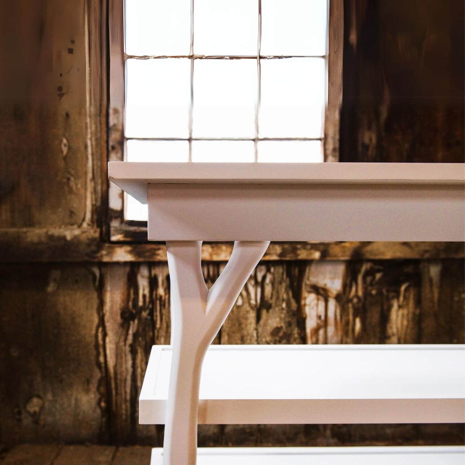 Milk Street Branch Open Shelf Changer Table Natural - Detail