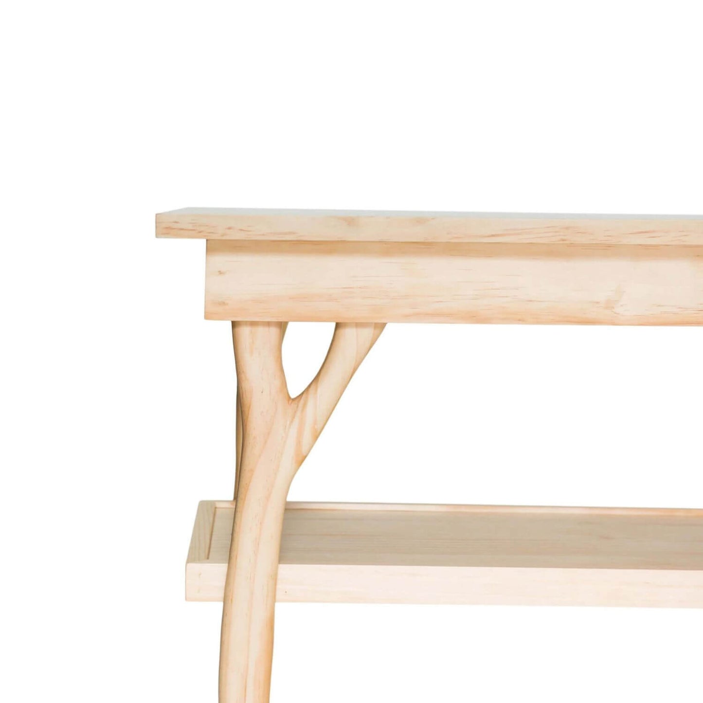 Milk Street Branch Open Shelf Changer Table Natural - Detail