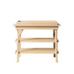 Milk Street Branch Open Shelf Changer Table Natural