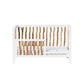 Milk Street Baby Branch Toddler Bed Conversion Kit Acacia with Snow
