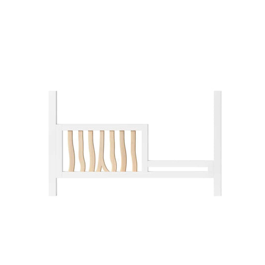 Milk Street Baby Branch Toddler Bed Conversion Kit Natural with Snow