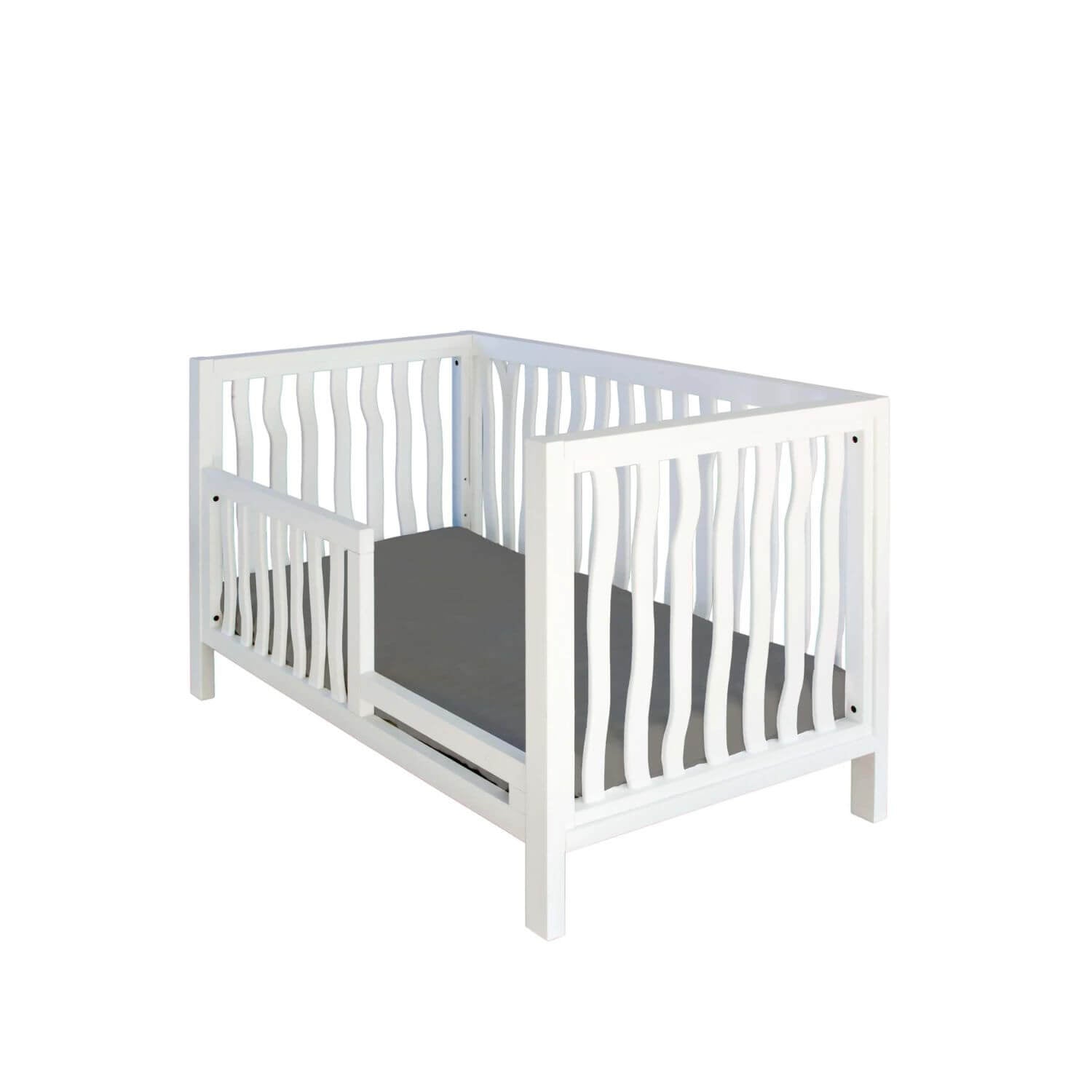 Milk Street Baby Branch Toddler Bed Conversion Kit Snow