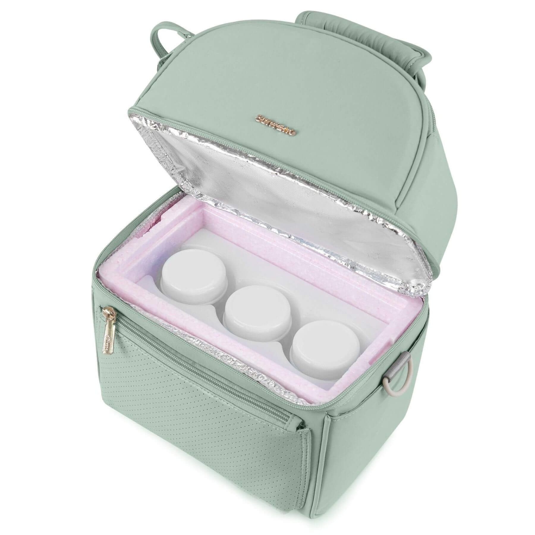 Sunveno Breastmilk Cooler Bag with Detachable Insulation Box Set - Green