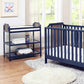 Brees Changing Table Midnight Blue/Brownstone