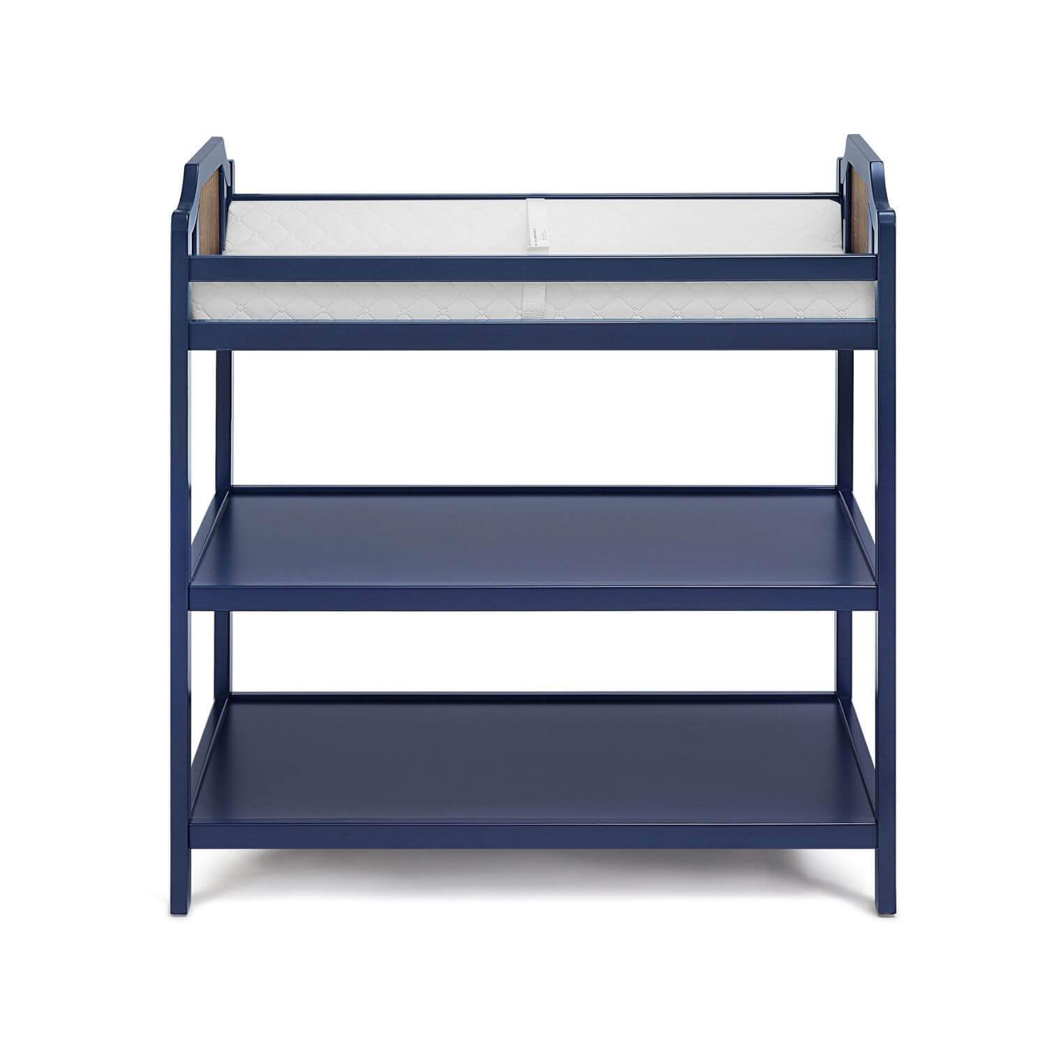 Brees Changing Table Midnight Blue/Brownstone