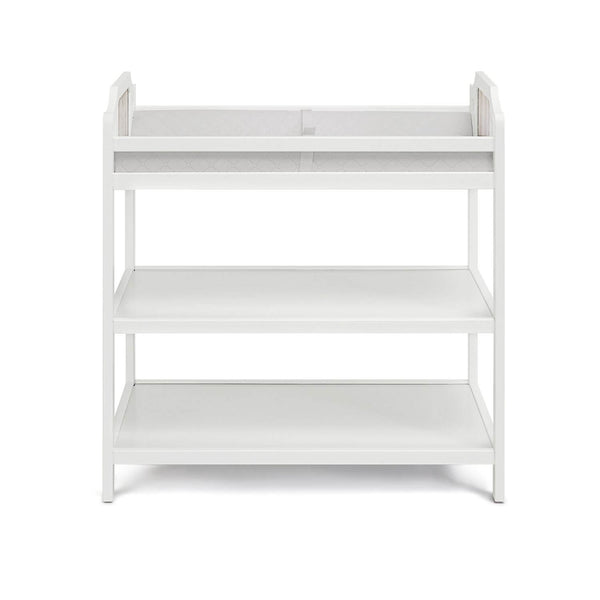 Brees Changing Table White/Graystone