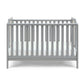 Brees Island 3-in-1 Convertible Crib Gray/Graystone