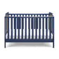 Brees Island 3-in-1 Convertible Crib Midnight Blue/Brownstone