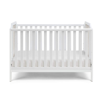 Brees Island 3-in-1 Convertible Crib White/Graystone