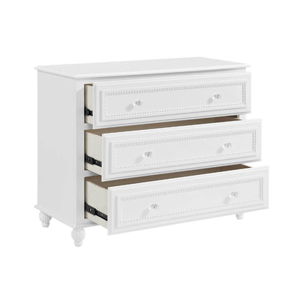 Oxford Baby Briella 3-Drawer Dresser | White