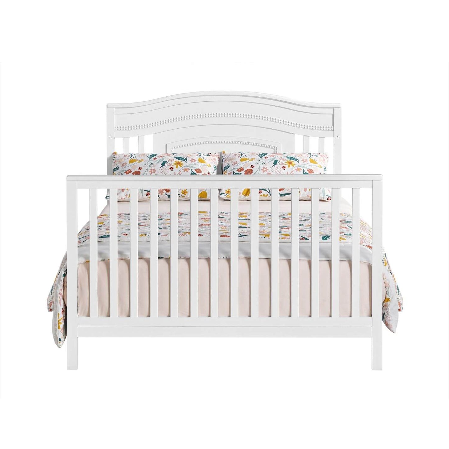 Oxford Baby Briella 4-in-1 Convertible Crib | White