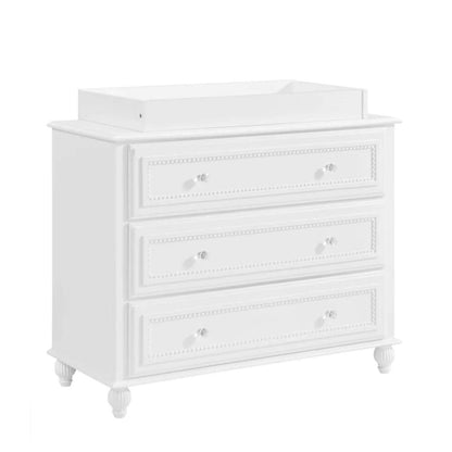 Oxford Baby Briella Changing Topper For 3-Drawer | White