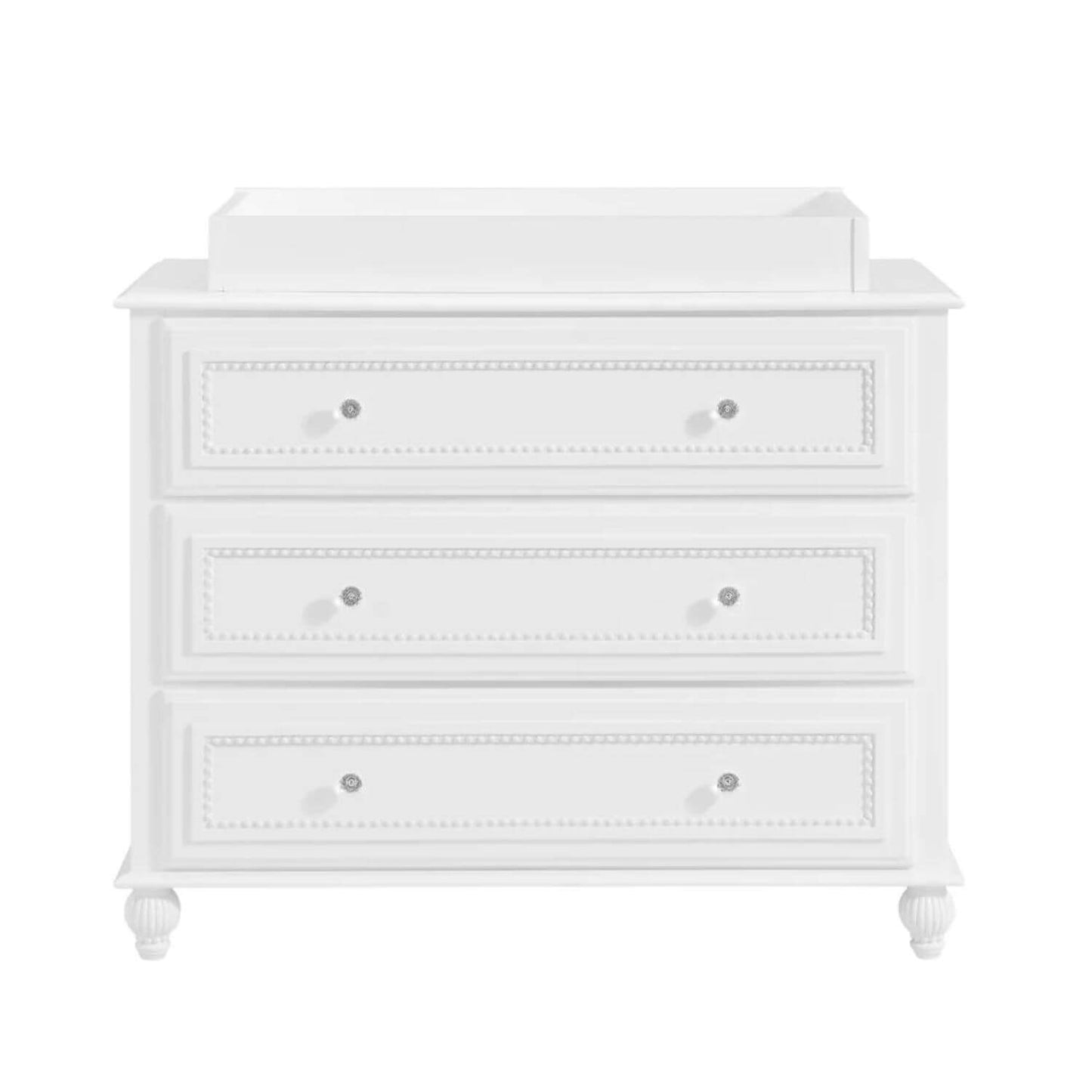 Oxford Baby Briella Changing Topper For 3-Drawer | White