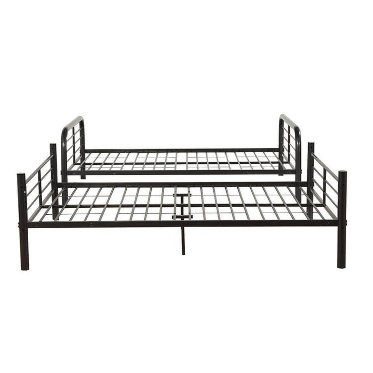 ACME Bristol Metal Frame Full/Full Bunk Bed | Gunmetal