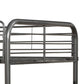 ACME Bristol Metal Frame Full/Full Bunk Bed | Gunmetal