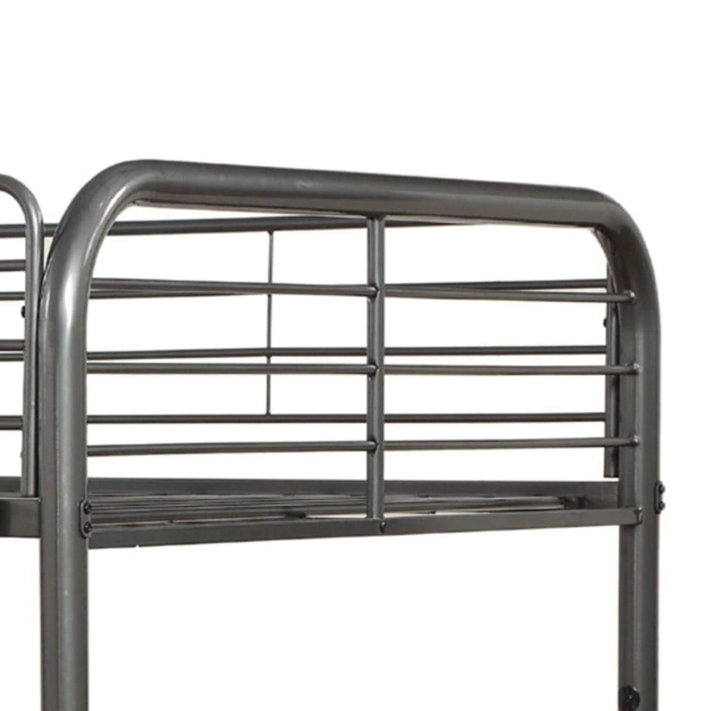 ACME Bristol Metal Frame Full/Full Bunk Bed | Gunmetal