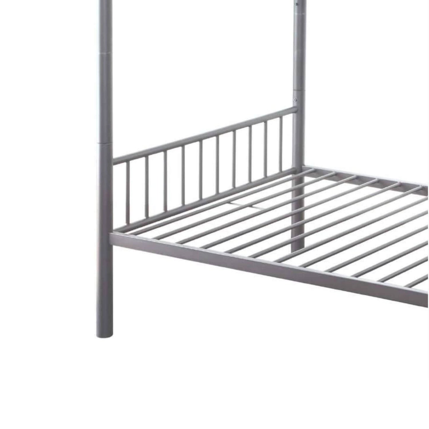 ACME Bristol Metal Frame Twin/Twin Bunk Bed | Gunmetal