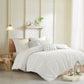 Brooklyn Cotton Jacquard Comforter Set Ivory