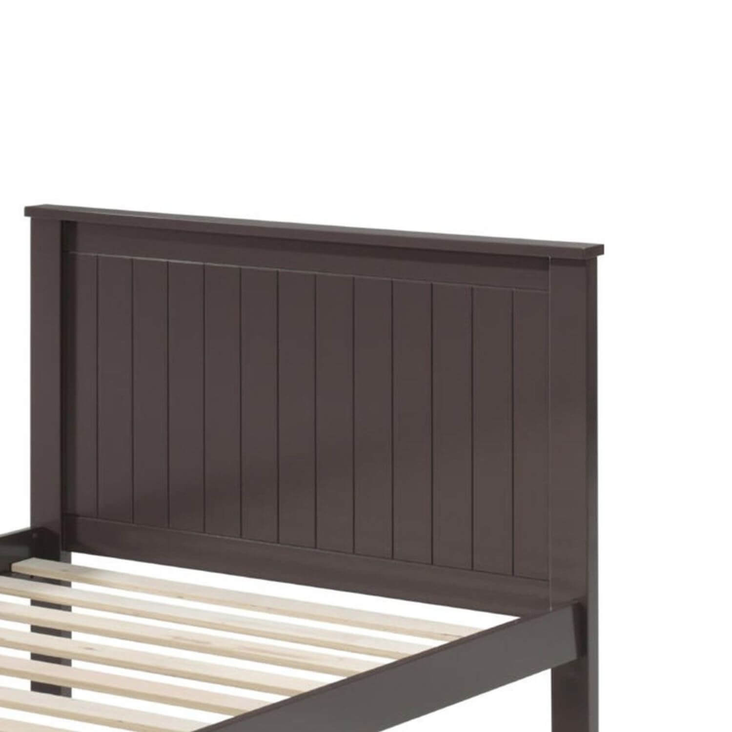 ACME Bungalow Twin Panel Bed | Chocolate