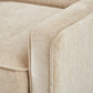 Madison Park Harris Chenille Swivel Chair | Cream