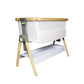 Venice Child California Dreaming Bedside Bassinet | White Wood